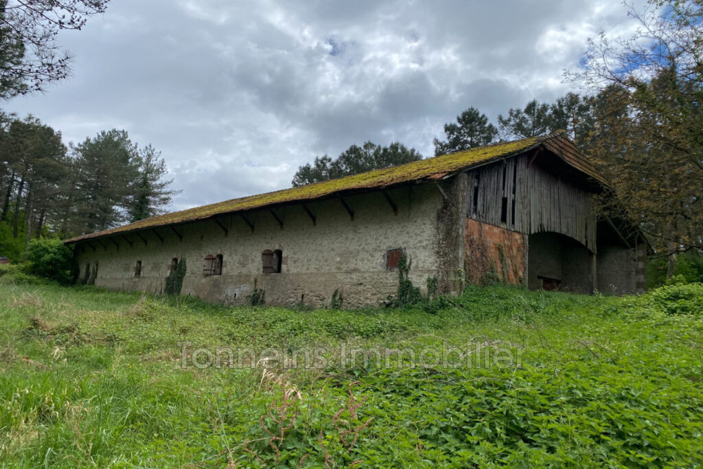 À vendre  Grange en pierre de 500 m² à rénover avec terrain d – 1 pièce – NR chambres – 500.00 m²