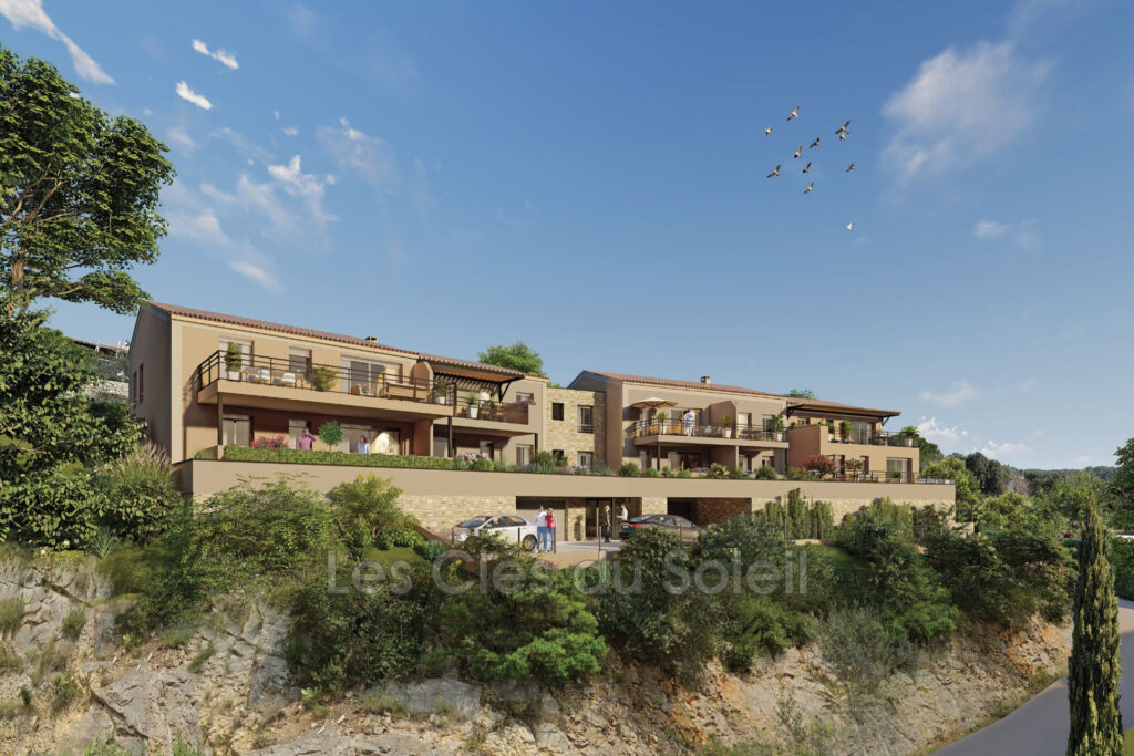 Carcès  Les Bastides Ensoleillées Le privilège de vivre au c½ – 2 pièces – NR chambres – 42.72 m²