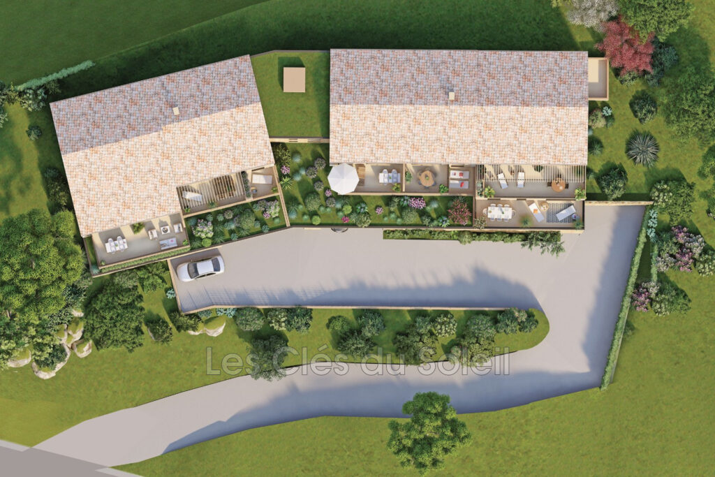 Carcès  Les Bastides Ensoleillées Le privilège de vivre au c½ – 2 pièces – NR chambres – 42.72 m²