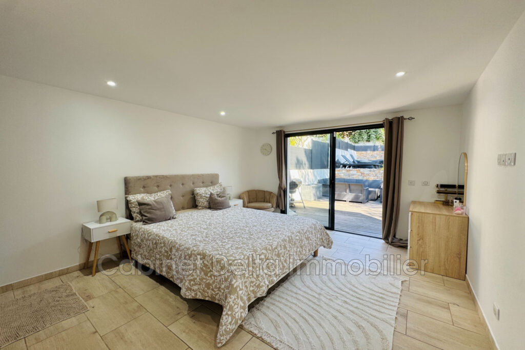 Villa contemporaine, au calme, vue mer, La Garde. – NR pièces – 4 chambres – 150.00 m²