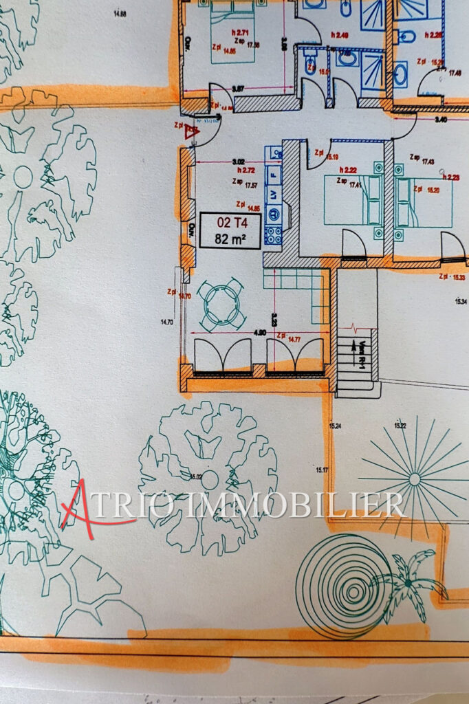 Idéal pour entrepreneurs, pour une famille qui souhaite  mettr – 4 pièces – 3 chambres – 82.00 m²