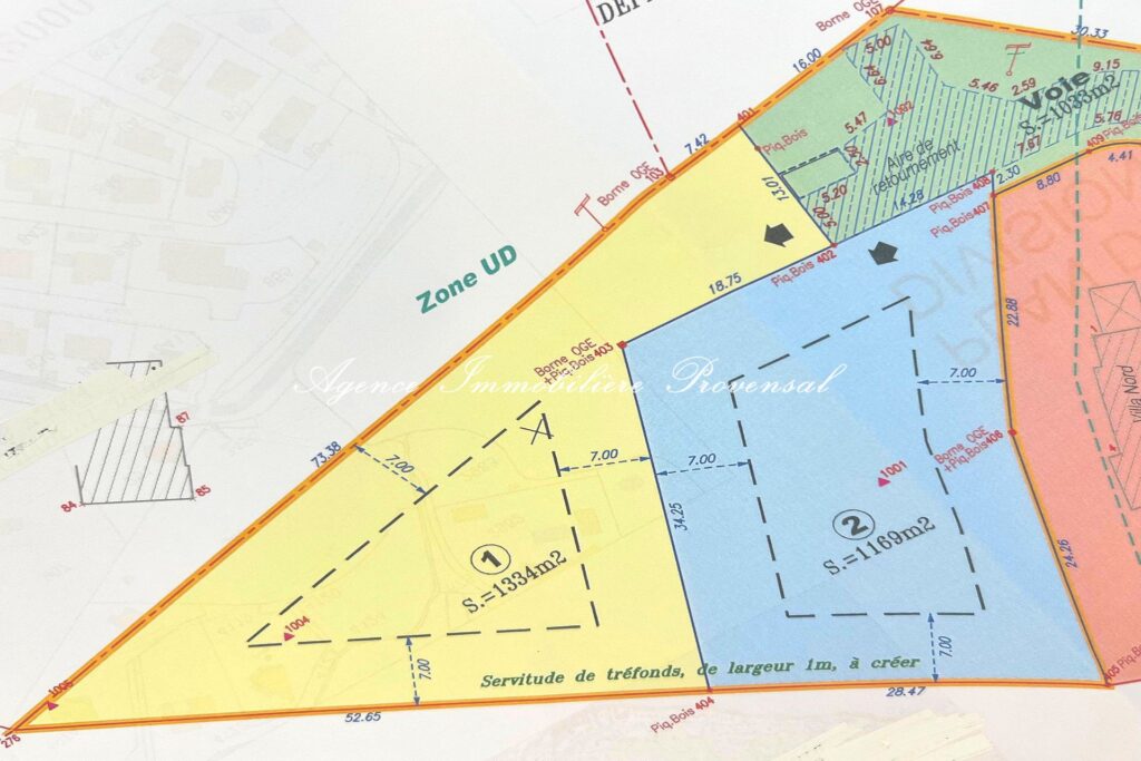 vente terrain – NR pièces – NR chambres – 1334.00 m²