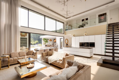 Villa contemporaine à Bandol  Dans un environnement arboré, ce – 6 pièces – 5 chambres – 195.00 m²