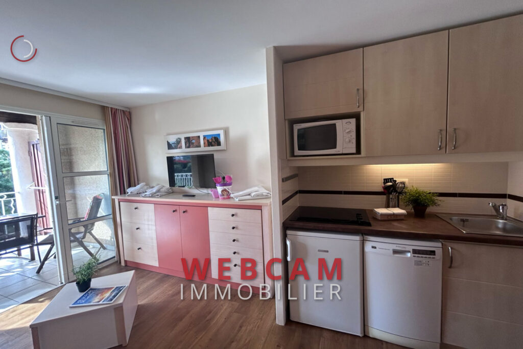 vente appartement 2 Pièce(s) – 2 pièces – 1 chambre – 27.58 m²