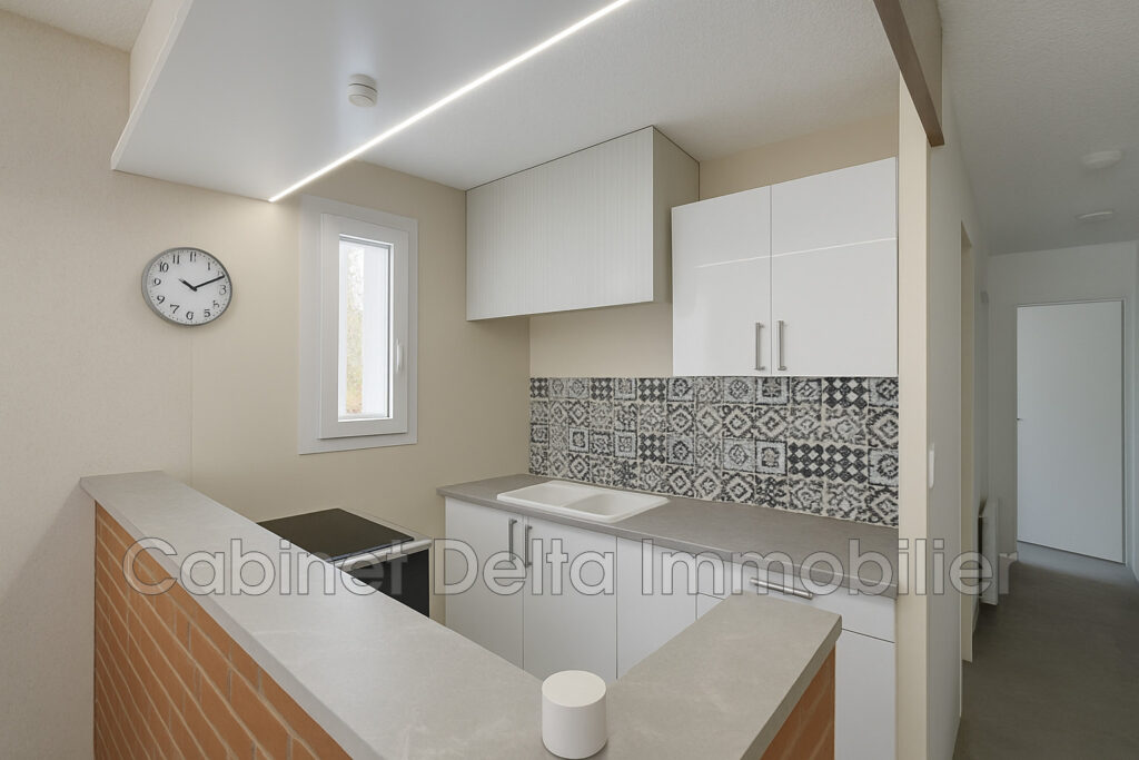 T2 avec jardin proche plages – 2 pièces – 1 chambre – 44.45 m²