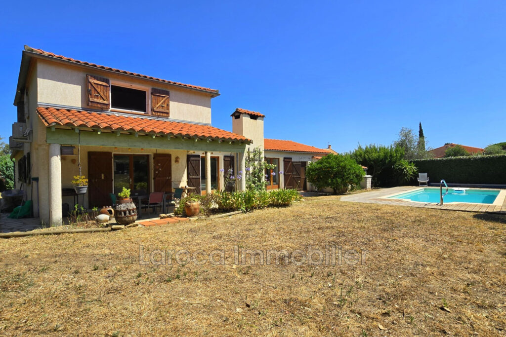 Achat villa à Laroque des Albères – 5 pièces – 3 chambres – 124.00 m²