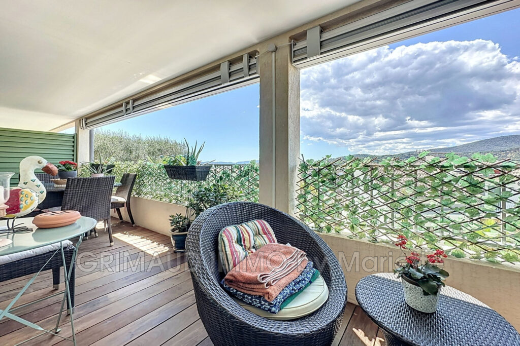 Appartement 3 pièces de standing avec terrasse, garage double  – 3 pièces – 2 chambres – 58.69 m²