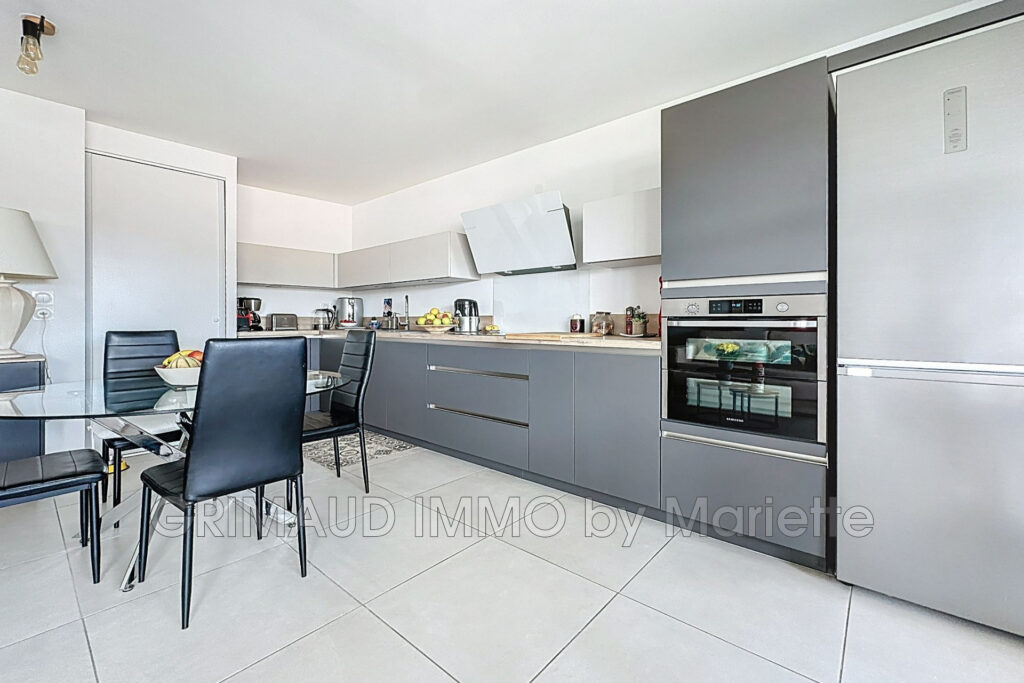 Appartement 3 pièces de standing avec terrasse, garage double  – 3 pièces – 2 chambres – 58.69 m²