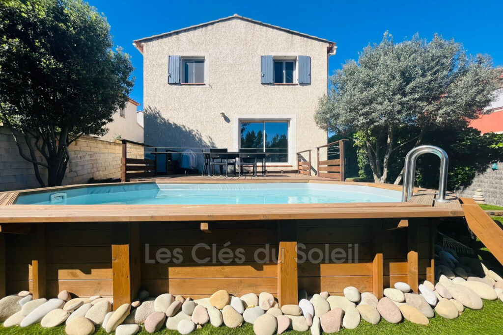 ROCBARON  Maison récente T5 avec vue dominante et piscine Sit – 5 pièces – 4 chambres – 90.00 m²