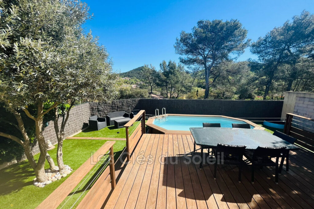 ROCBARON  Maison récente T5 avec vue dominante et piscine Sit – 5 pièces – 4 chambres – 90.00 m²