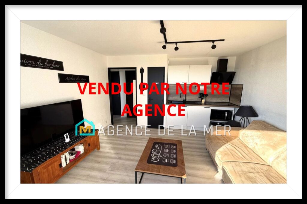 vente appartement 2 Pièce(s) – 2 pièces – 1 chambre – 39.90 m²