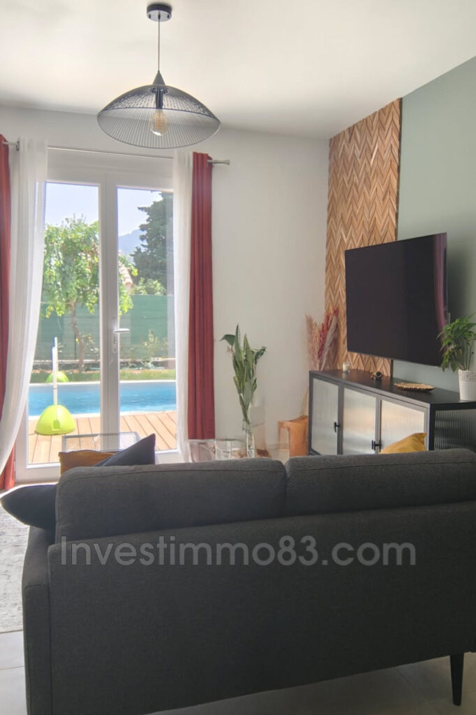 Proche du centre-ville, dans un quartier calme, agréable villa – 5 pièces – 4 chambres – 120.00 m²