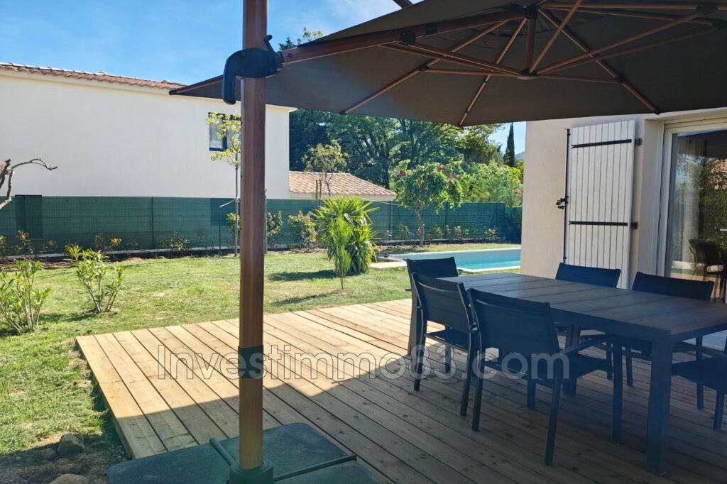 Proche du centre-ville, dans un quartier calme, agréable villa – 5 pièces – 4 chambres – 120.00 m²