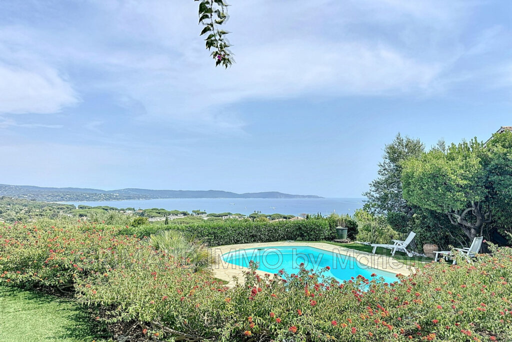 Villa vue mer dans domaine prestigieux avec piscine – 6 pièces – 5 chambres – 153.19 m²