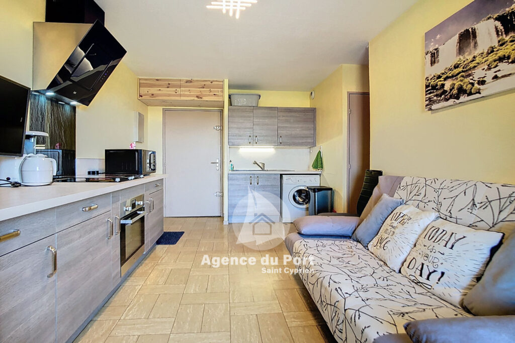 vente appartement 2 Pièce(s) – 2 pièces – 1 chambre – 23.75 m²