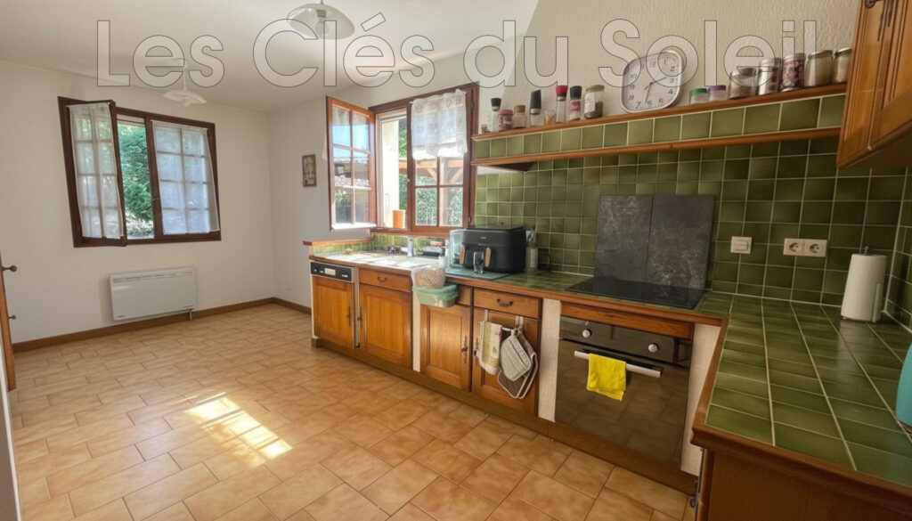 Maison individuelle avec garage à Brignoles  Située dans un se – 6 pièces – 4 chambres – 135.00 m²