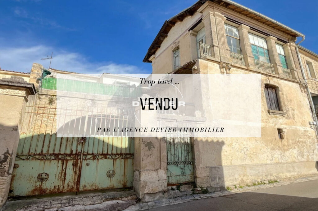 vente maison de caractère – NR pièces – 6 chambres – 190.00 m²