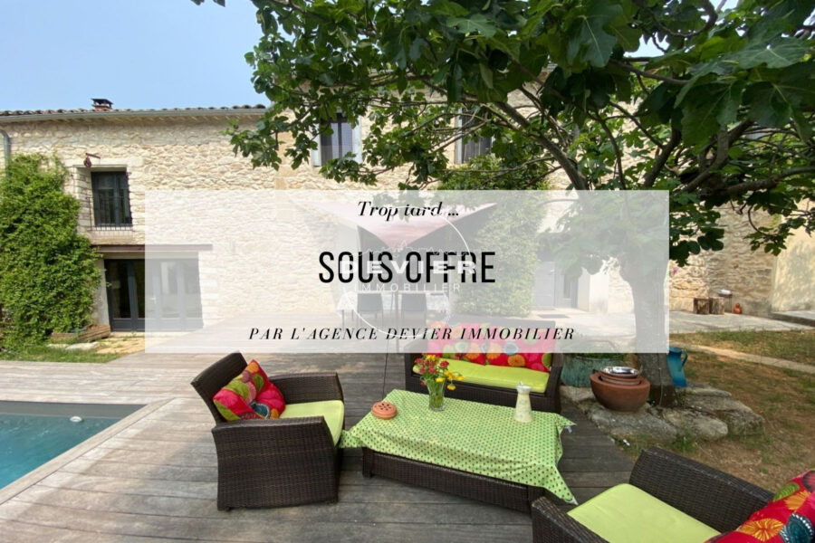Maison à vendre à Sommières