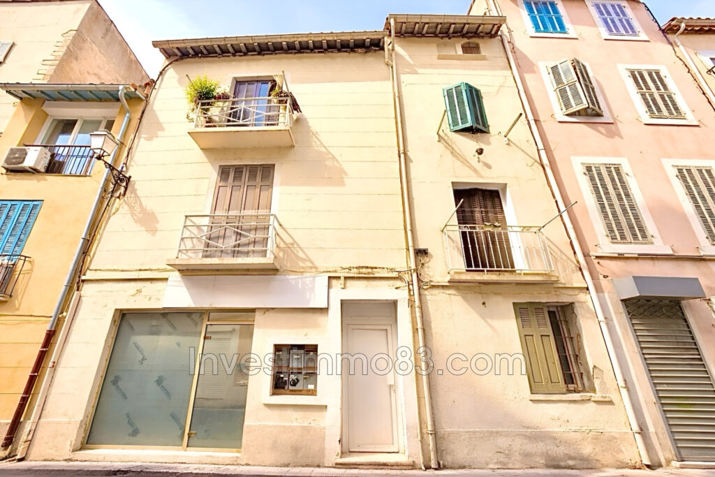 Au coeur de MARTIGUES, dans le quartier de JONQUIÈRES. Apparte – 2 pièces – 1 chambre – 35.00 m²