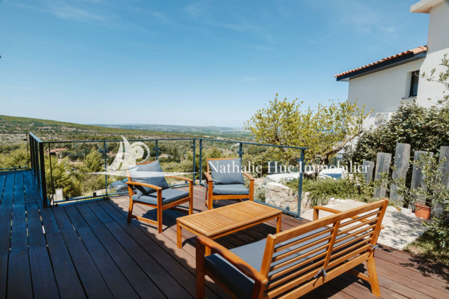 Maison à vendre à Treilles — Vue mer — photo 17