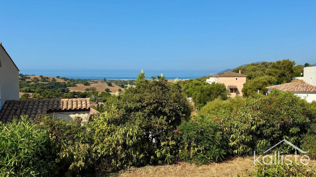 Bastelicaccia – Maison avec vue mer, studio indépendant et deux garages – 6 pièces – 4 chambres – 166 m²