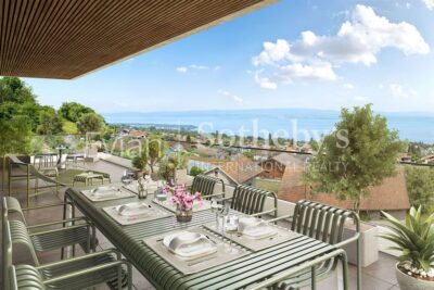 EVIAN, PROGRAME NEUF  VUE LAC PANORAMIQUE – 4 pièces – 3 chambres – 126 m²