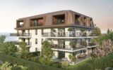 À vendre – Appartement neuf  T3 de 73 m2 hab avec vue lac et jardin privatif à Évian-les-Bains – 3 pièces – 2 chambres – 73 m²
