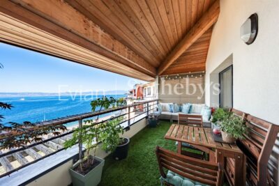 Amphion-les-Bains appartement T4  Vue lac, dernier étage, résidence récente – 4 pièces – 3 chambres – 90 m²