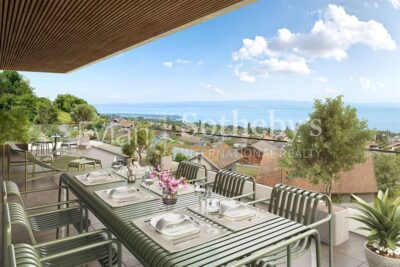 EVIAN, PROGRAME NEUF  VUE LAC PANORAMIQUE – 4 pièces – 3 chambres – 126 m²