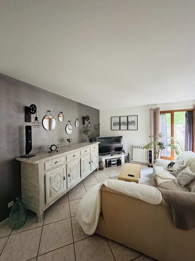 MAISON F4 DE PLAIN PIED AVEC TERRASSES, GARAGE ET JARDIN – 4 pièces – 3 chambres – 6  – 80.35 m²