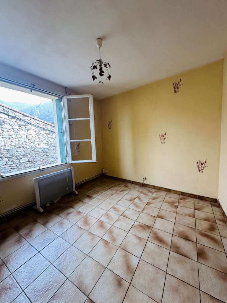 Maison de village 2 faces – ARLES-SUR-TECH – 5 pièces – 3 chambres – 6  – 93.41 m²