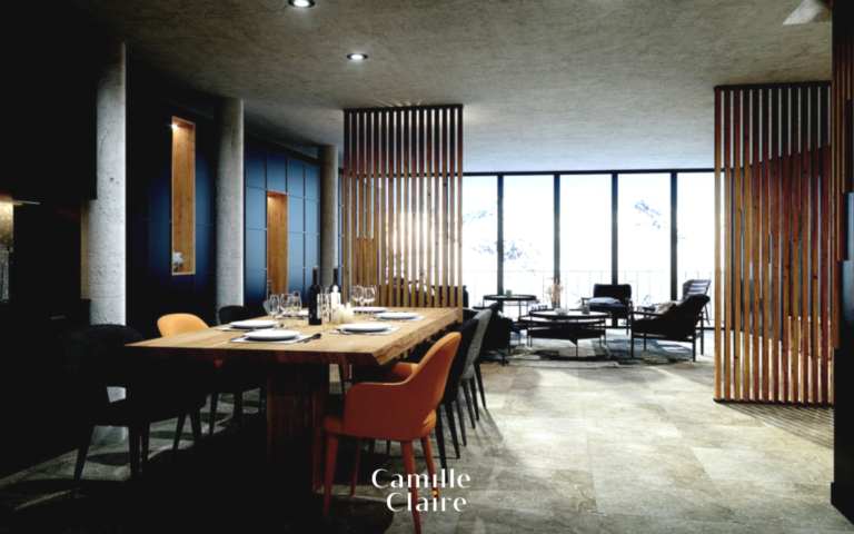 Appartement de standing Serre Chevalier  – 1 pièce – 2 chambres – 61.6 m²