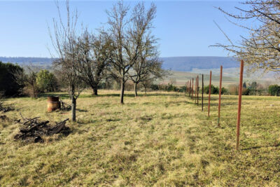 Terrain d&rsquo;environ 14 ares dont 3 ares constructibles – NR pièces – NR chambres – 1400 m²