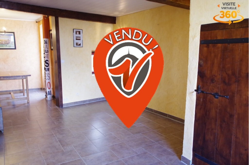 Maison de bourg de 120m2 habitables – 6 pièces – 4 chambres – NR  – 120 m²