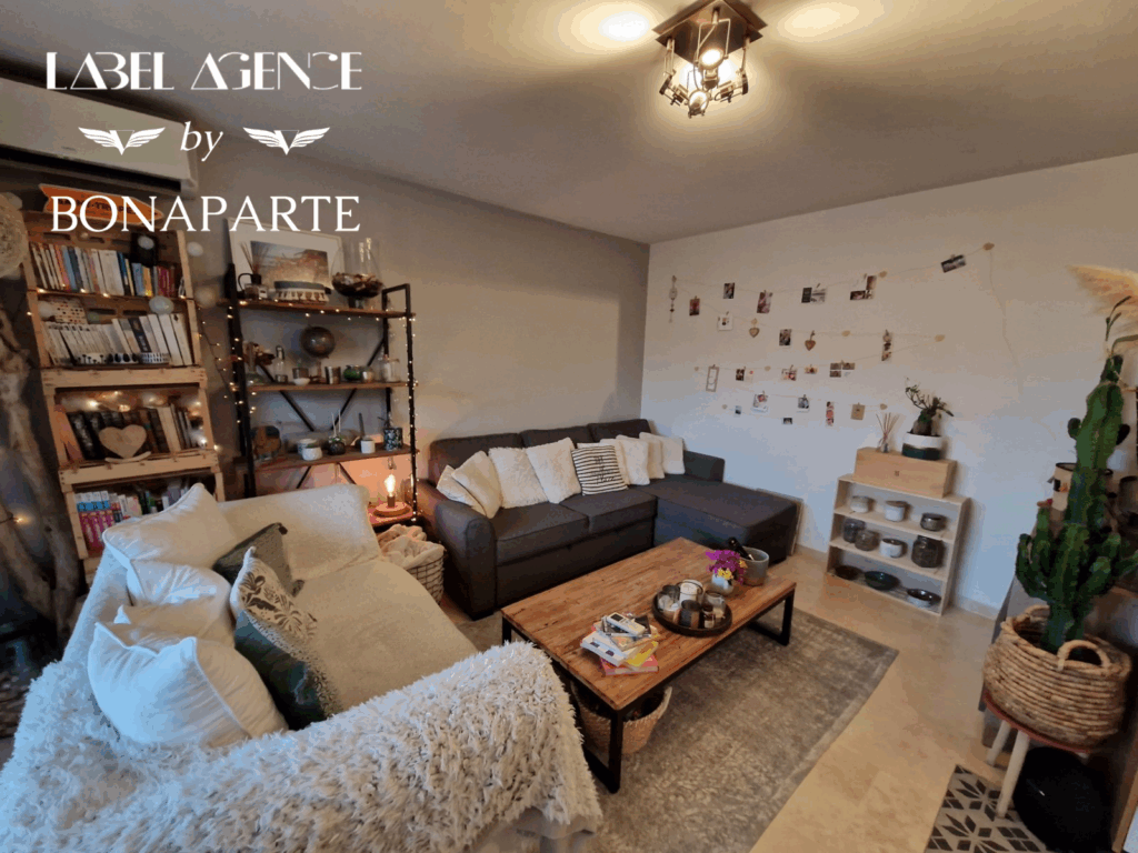Appartement T2 centre-ville, terrasse, Vue mer latérale et g – 2 pièces – 1 chambre – 4  – 42 m²