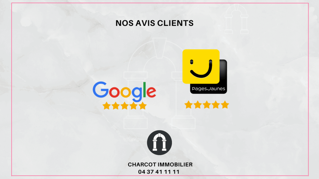 SAINTE FOY-LÈS-LYON (69110) – Vente APPARTEMENT type 3 – 56  – 2 pièces – 2 chambres – 6  – 56 m²