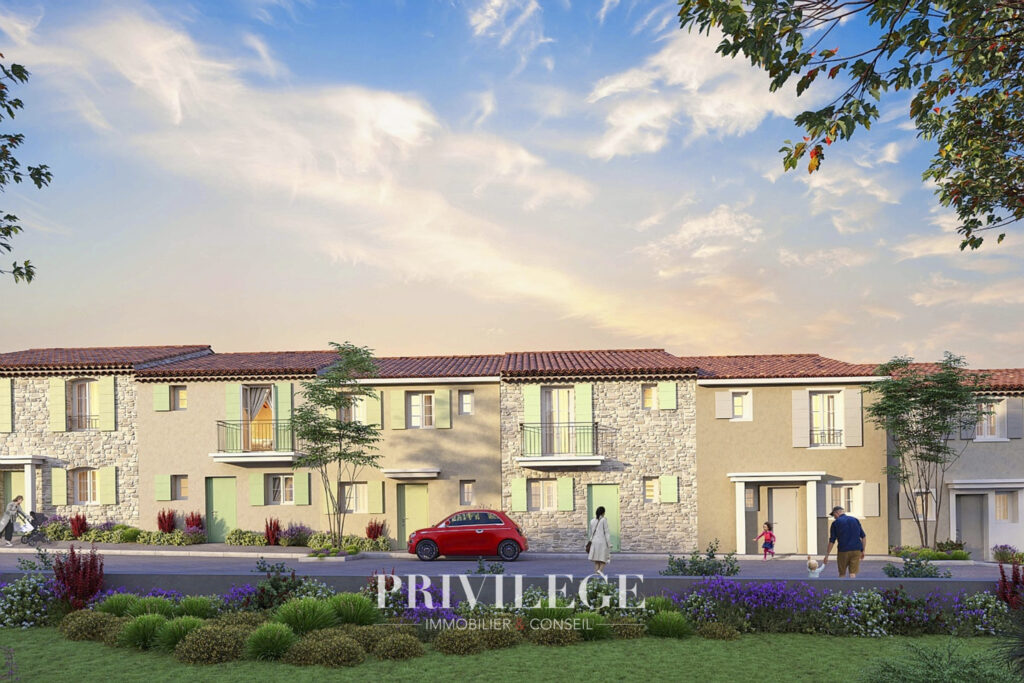 Villa mitoyenne, La Garde Freinet – 4 pièces – 3 chambres – 8  – 89 m²