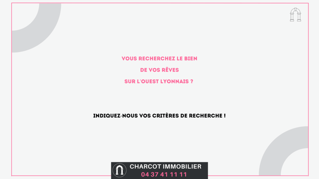 FRANCHEVILLE (69340) – VENTE APPARTEMENT TYPE 3 – 60,50 M2 – – 3 pièces – 2 chambres – 6  – 60.4 m²