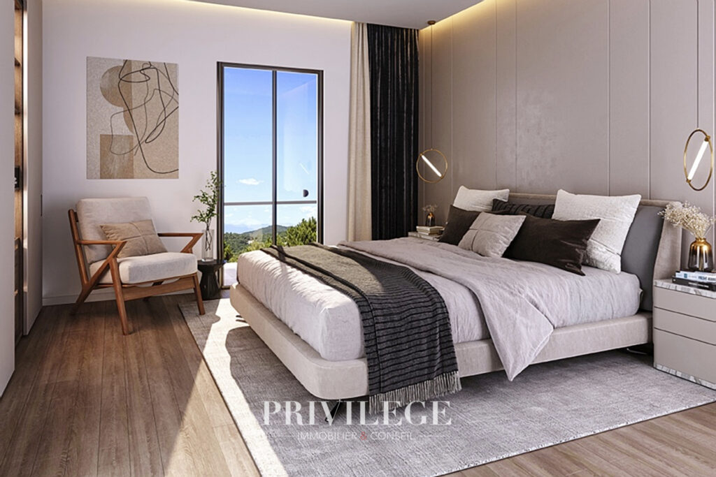 Villa mitoyenne, La Garde Freinet – 4 pièces – 3 chambres – 8  – 89 m²