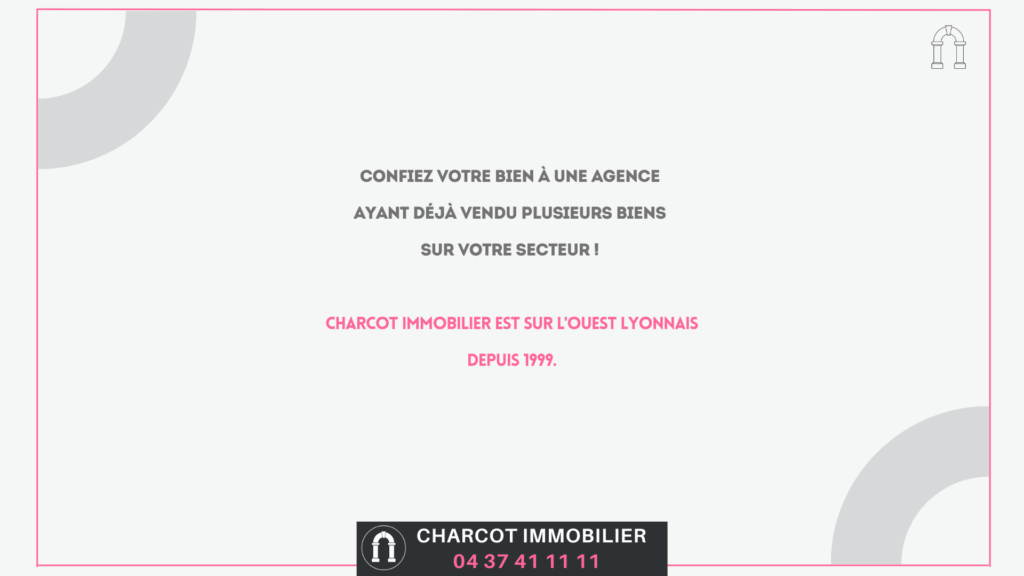 SAINTE FOY-LÈS-LYON (69110) – Vente APPARTEMENT type 3 – 56  – 2 pièces – 2 chambres – 6  – 56 m²