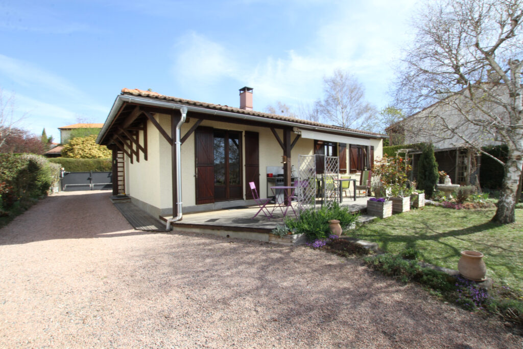  Maison plain pied – 4 pièces – 2 chambres – NR  – 88.75 m²