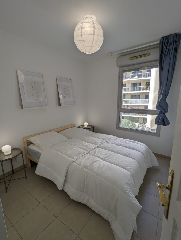 Appartement T3 + terrasse + parking secteur Joliette – 3 pièces – 2 chambres – 6  – 62.23 m²