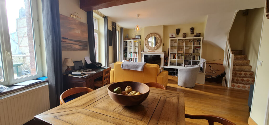 Maison de charme, à 2 pas de la plage, vue mer, Fécamp, Côte – 5 pièces – 4 chambres – 6  – 115 m²