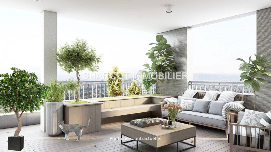 FRANCHEVILLE (69340) – VENTE APPARTEMENT TYPE 3 – 60,50 M2 – – 3 pièces – 2 chambres – 6  – 60.4 m²