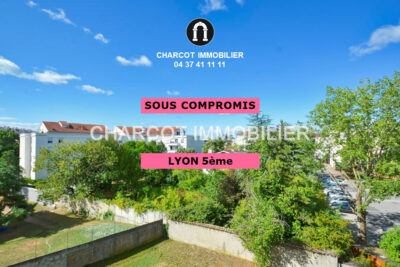 LYON 5ème (69005) – APPARTEMENT type 3 + CAVE + PLACE DE PAR – 3 pièces – 2 chambres – 53.73 m²