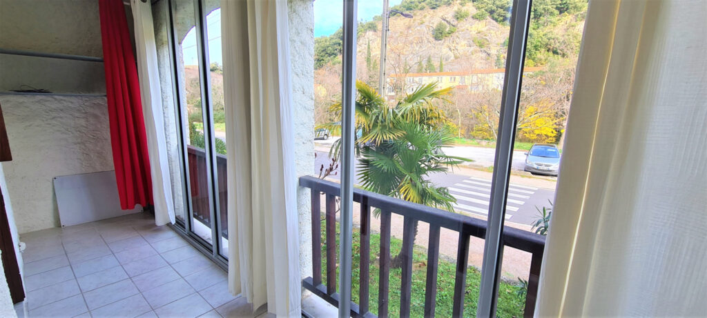 A VENDRE APPARTEMENT LOUE DE TYPE F1 AVEC LOGGIA AU REZ-DE-C – 1 pièce – NR chambres – 6  – 28 m²