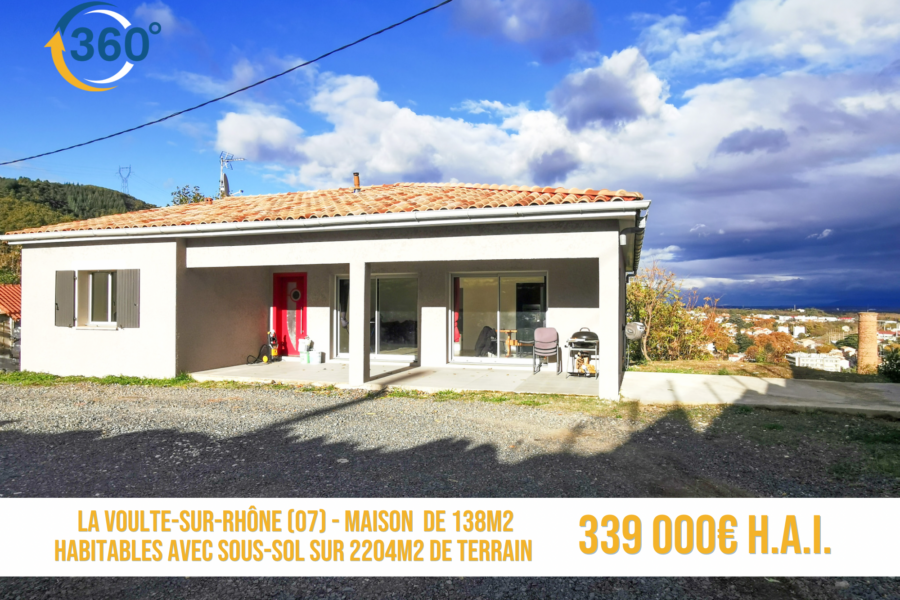 Maison à vendre à La voulte-sur-rhône