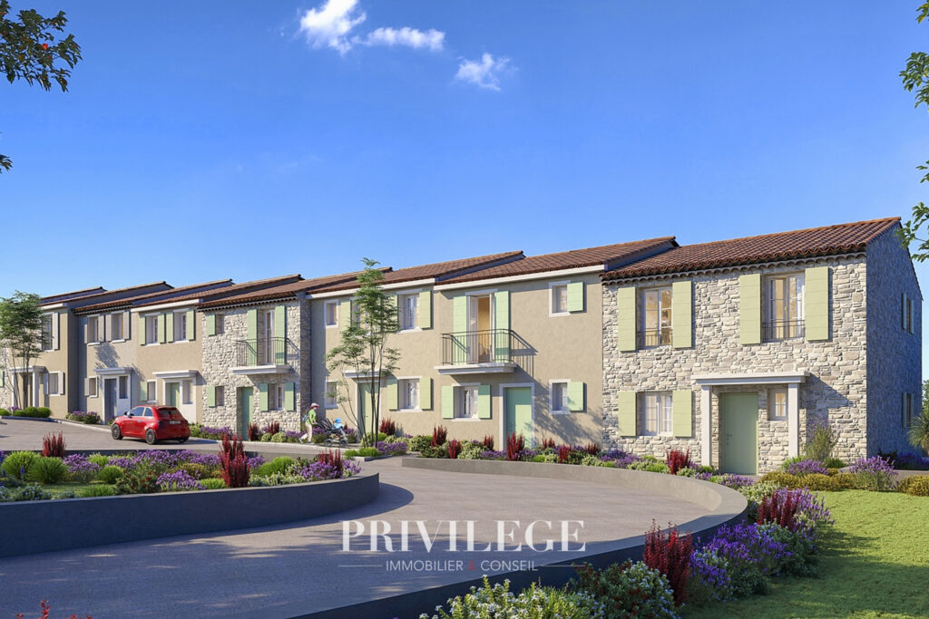 Villa mitoyenne, La Garde Freinet – 4 pièces – 3 chambres – 8  – 89 m²