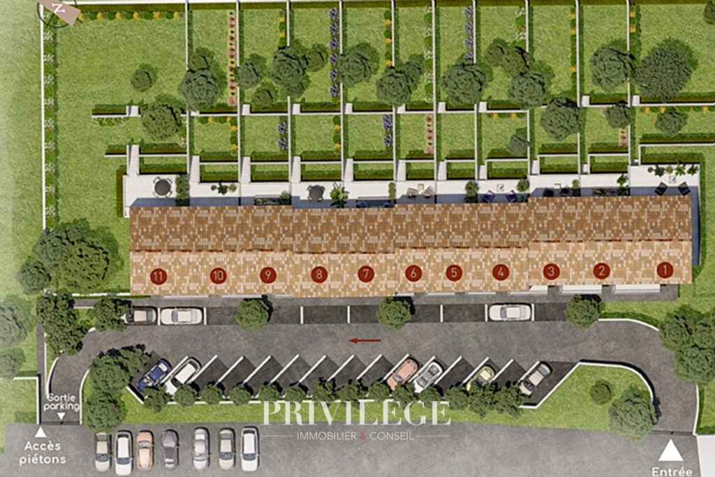 Villa mitoyenne, La Garde Freinet – 4 pièces – 3 chambres – 8  – 89 m²