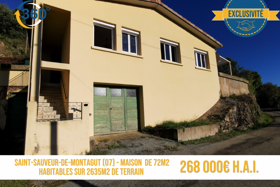 Maison à vendre à Saint-sauveur-de-montagut